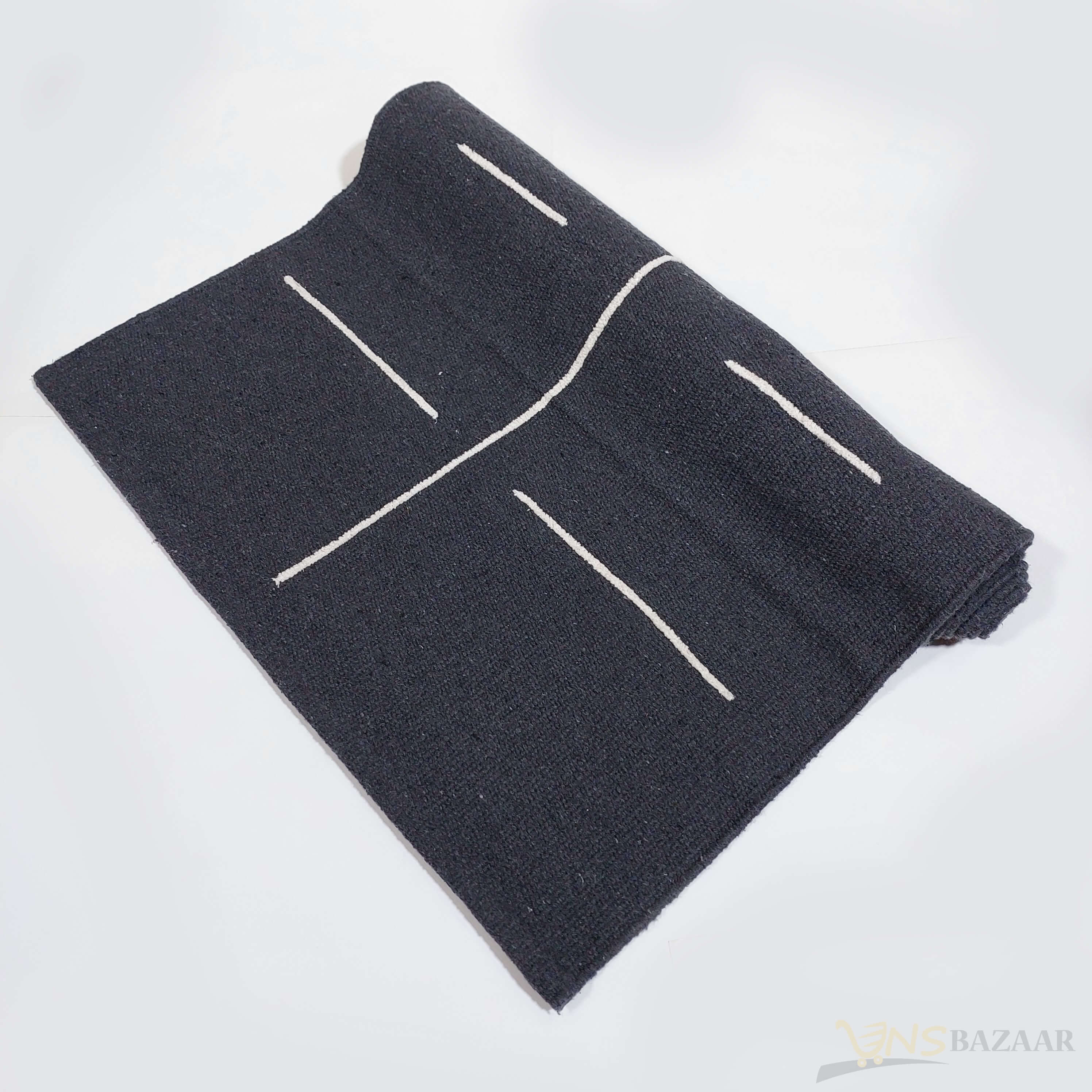 atural Breathable Handloom Cotton Yoga Mat - VNS Bazaar