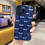 Luxury design smartphone Cover for iPhone 12, 12 Pro - Blue