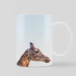 Giraffes Face Ceramic 10oz Coffee Mug - VNS Bazaar