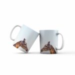 Giraffes Face Ceramic 10oz Coffee Mug - VNS Bazaar