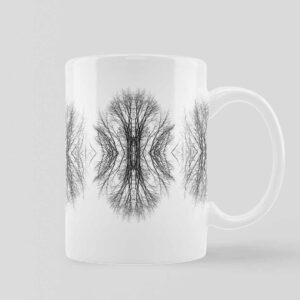 Embrace nature's beauty with our Reflections of Tree Ceramic 10 oz Coffee Mug. Stunning design, quality ceramic, perfect for nature lovers!
