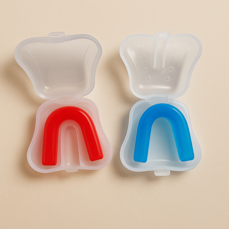 Mouth guard red and blue - VNS Bazaar